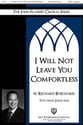 I Will Not Leave You Comfortless TTBB choral sheet music cover